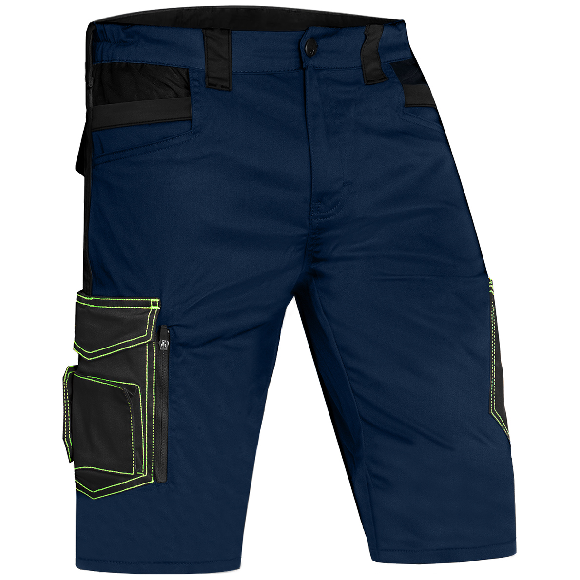 ABVERKAUF: ACE Genesis Herren-Arbeits-Hose kurz Männer-Cargo Shorts Stretch-Bund - Bild 7 von 9